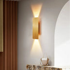 Modern Minimalist Aluminum LED Wall Sconce Interior Accent Living Room Lighting Noels Strive