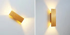 Modern Minimalist Aluminum LED Wall Sconce Interior Accent Living Room Lighting Noels Strive