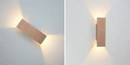 Modern Minimalist Aluminum LED Wall Sconce Interior Accent Living Room Lighting Noels Strive