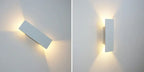 Modern Minimalist Aluminum LED Wall Sconce Interior Accent Living Room Lighting Noels Strive
