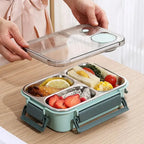 Premium 304 Stainless Steel Bento Box – Leakproof Lunch Container with Tableware Noels Strive