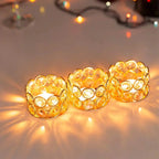 Elegant Crystal Tea Light Candle Holder Set – Luxury Table Decor for Home & Weddings Noels Strive