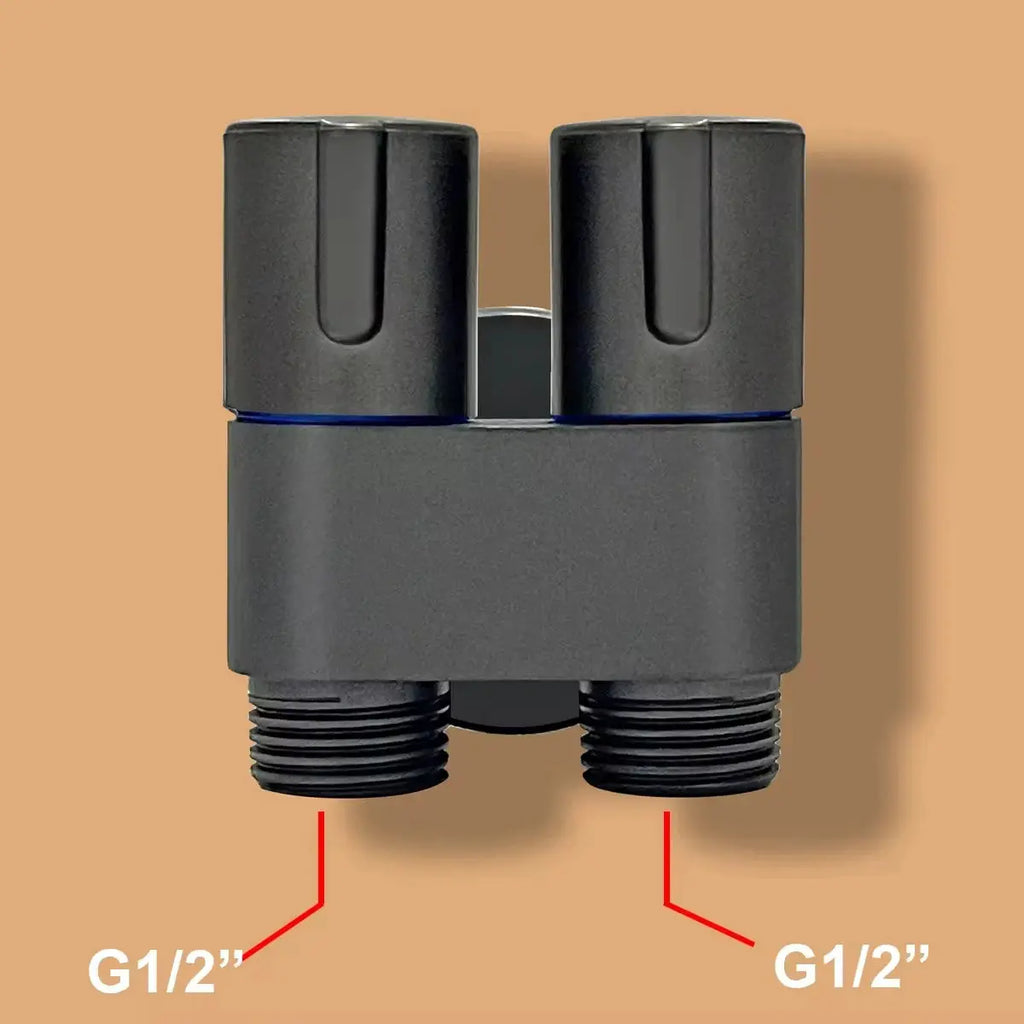 Handheld Bidet Toilet Sprayer Set – Double Outlet Angle Valve & Shower for Bathroom Noels Strive