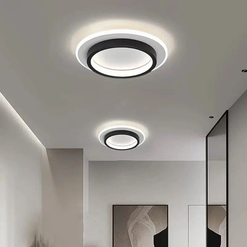 Modern Nordic LED Ceiling Lamp – Luxury Creative Metal Lighting for Living Room & Aisle Noels Strive