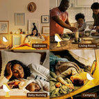 3-Color LED Cordless Bird Night Light – Dimmable Touch Control Living Room Lamp Noels Strive