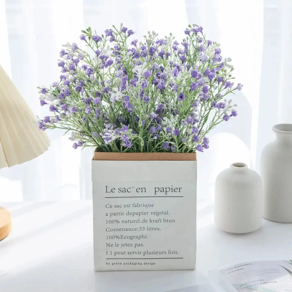 Premium Artificial Gypsophila Bouquet – Silk Baby's Breath for Wedding & Home Decor Noels Strive