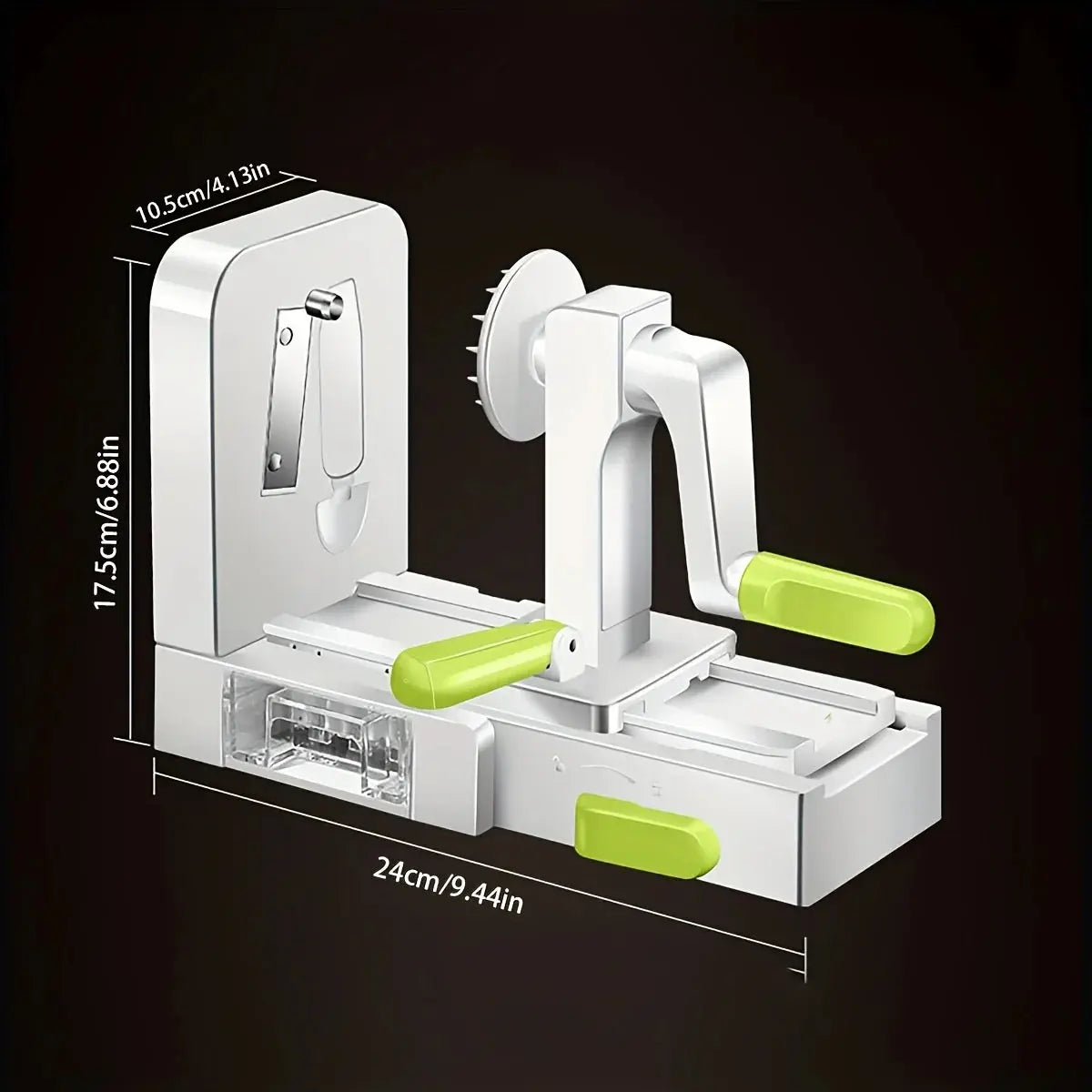 Stainless Steel Potato & Noodle Maker – Professional Vegetable Spiralizer for Salads Noels Strive