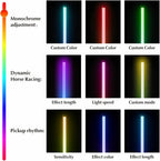 Smart APP Control Corner Floor Lamp – RGB Music Sync Standing Light for Living Room Noels Strive