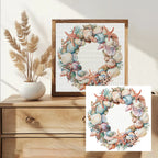 Handcrafted Garland Stamped Cross Stitch Kit – DIY Embroidery Set for Home Wall Decor Noels Strive