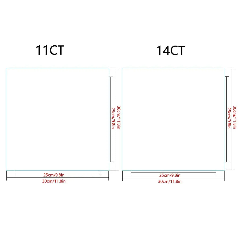 Handcrafted Garland Stamped Cross Stitch Kit – DIY Embroidery Set for Home Wall Decor Noels Strive