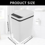 Smart 12L Touchless Infrared Trash Can – Waterproof Automatic Bin for Kitchen & Bath Noels Strive