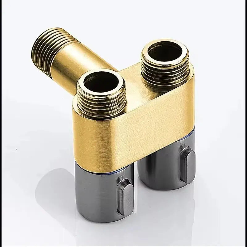 Handheld Bidet Toilet Sprayer Set – Double Outlet Angle Valve & Shower for Bathroom Noels Strive