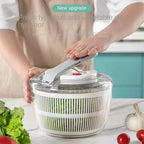 Professional 3L Vegetable Salad Spinner – Multifunctional Lettuce Leaf Washer & Dryer Noels Strive