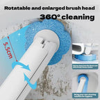 Wall Mounted Silicone Toilet Brush – Long-Handled Soft Bristle Cleaner with Holder Noels Strive