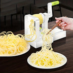 Stainless Steel Potato & Noodle Maker – Professional Vegetable Spiralizer for Salads Noels Strive
