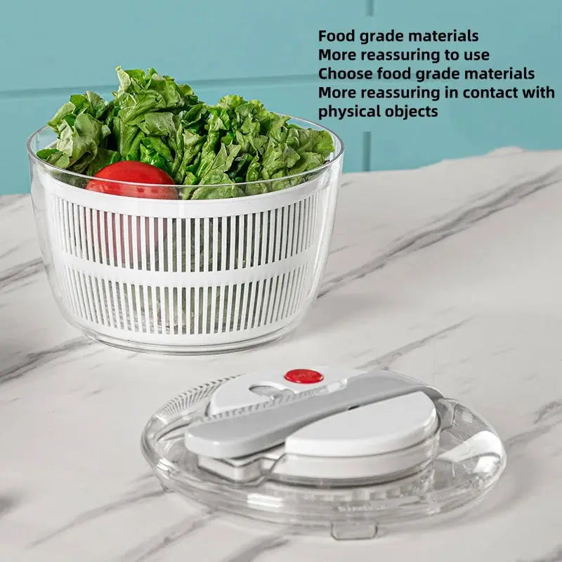 Professional 3L Vegetable Salad Spinner – Multifunctional Lettuce Leaf Washer & Dryer Noels Strive
