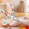 Professional Heavy-Duty Kitchen Shears – Spring-Loaded Poultry & Bone Snips Noels Strive