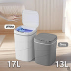 Smart Sensor Touchless Automatic Trash Can – Battery Powered Bin for Bathroom & Office Noels Strive