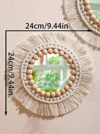 Wooden Leaf Floating Shelf with LED – Aesthetic Wall Display Stand for Living Room Noels Strive