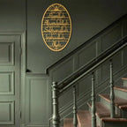 Islamic "Start With Bismillah" Metal Wall Art – Spiritual Gift for Ramadan & Eid Mubarak Noels Strive