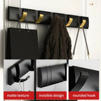 Modern Folding Door Hooks – Nail-Free Wall Rack for Towels, Coats & Kitchen Gear Noels Strive