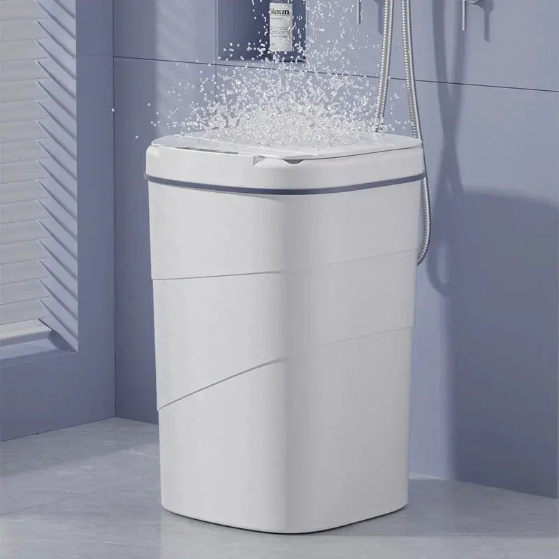 Smart Sensor Touchless Automatic Trash Can – Battery Powered Bin for Bathroom & Office Noels Strive