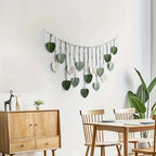 Modern Bohemian Macrame Feather Wall Art – Hand-Woven Tapestry for Home Decoration Noels Strive