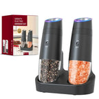 Rechargeable Automatic Pepper Grinder Set – Adjustable Spice Mill for Modern Kitchens Noels Strive