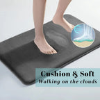 Super Absorbent Coral Velvet Bath Mat – Non-Slip Soft Floor Mat for Bathroom & Entry Noels Strive
