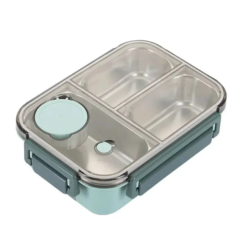 Premium 304 Stainless Steel Bento Box – Leakproof Lunch Container with Tableware Noels Strive